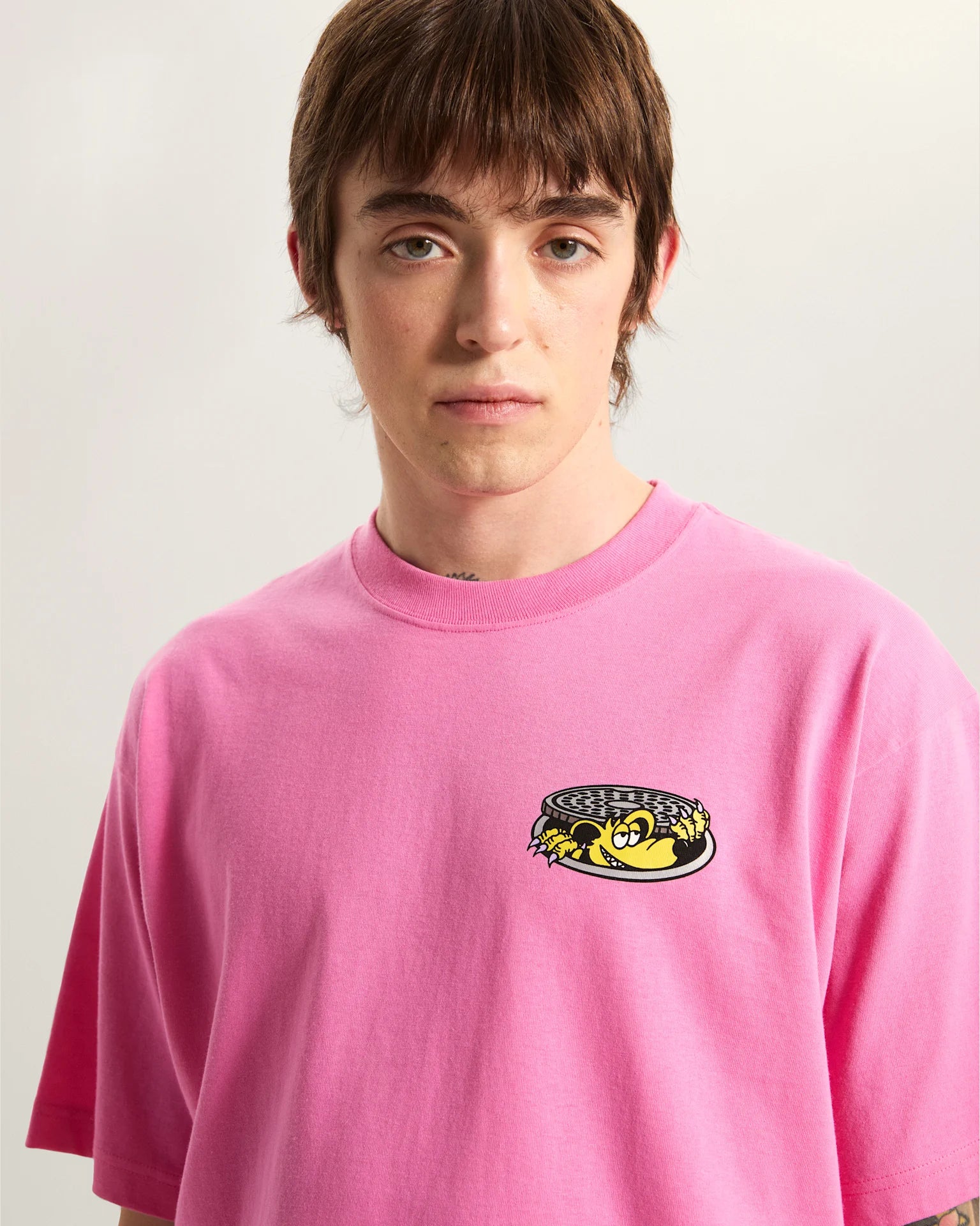 VANS Downside SS Tee Pink Fizz Póló VN000SXSFRQ1 - 6