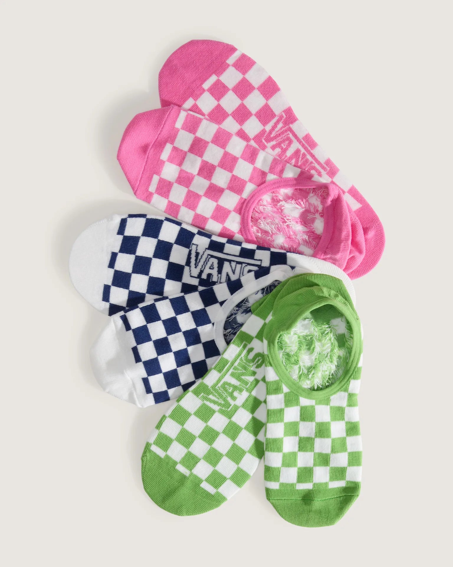 VANS Ticker Canoodle CHECKERBOARD Pink Fizz Zokni VN000SYXFRQ1 - 1