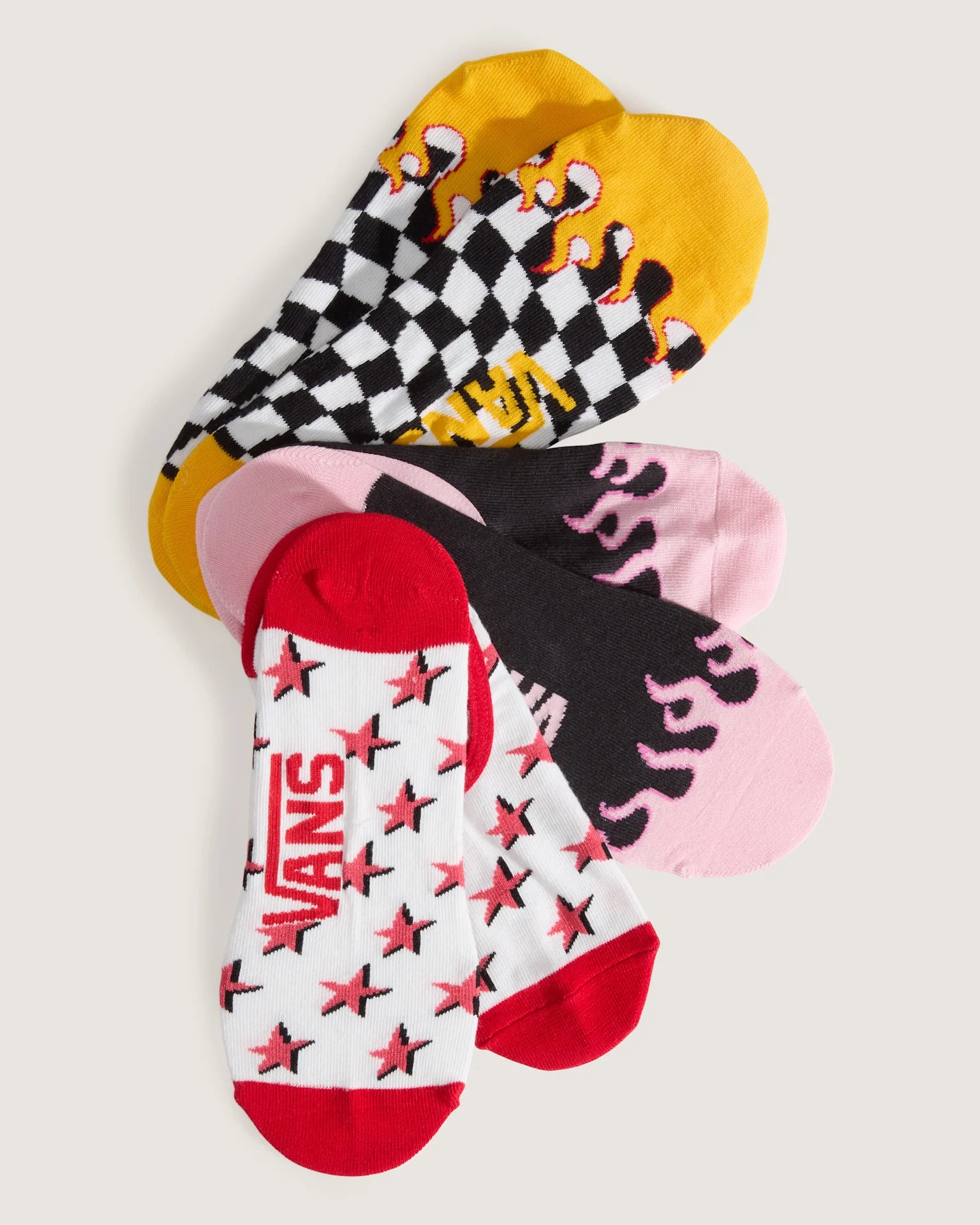 VANS Ticker Canoodle CHECKERBOARD RACING RED Zokni VN000SYXIZQ1 - 2