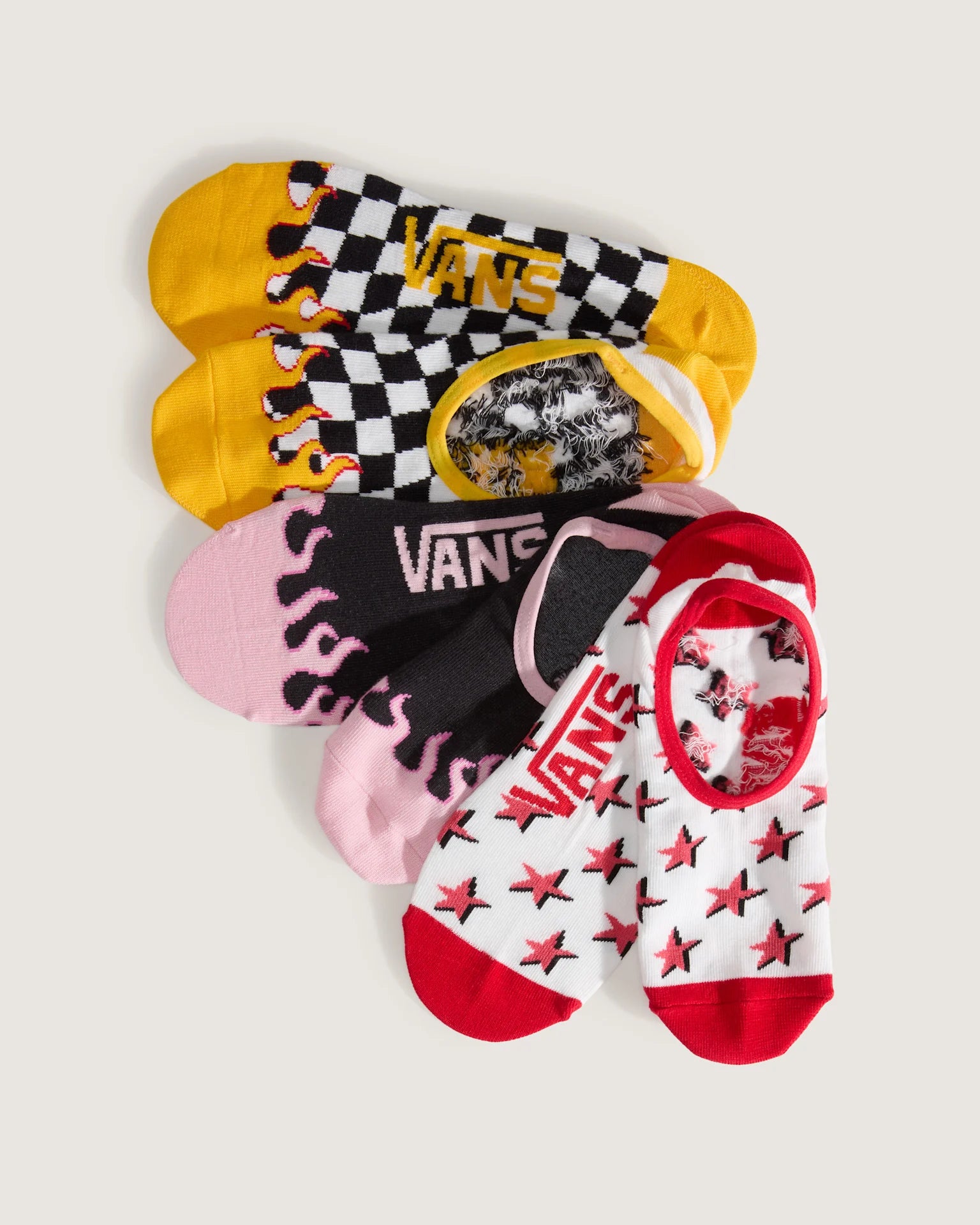 VANS Ticker Canoodle CHECKERBOARD RACING RED Zokni VN000SYXIZQ1 - 1