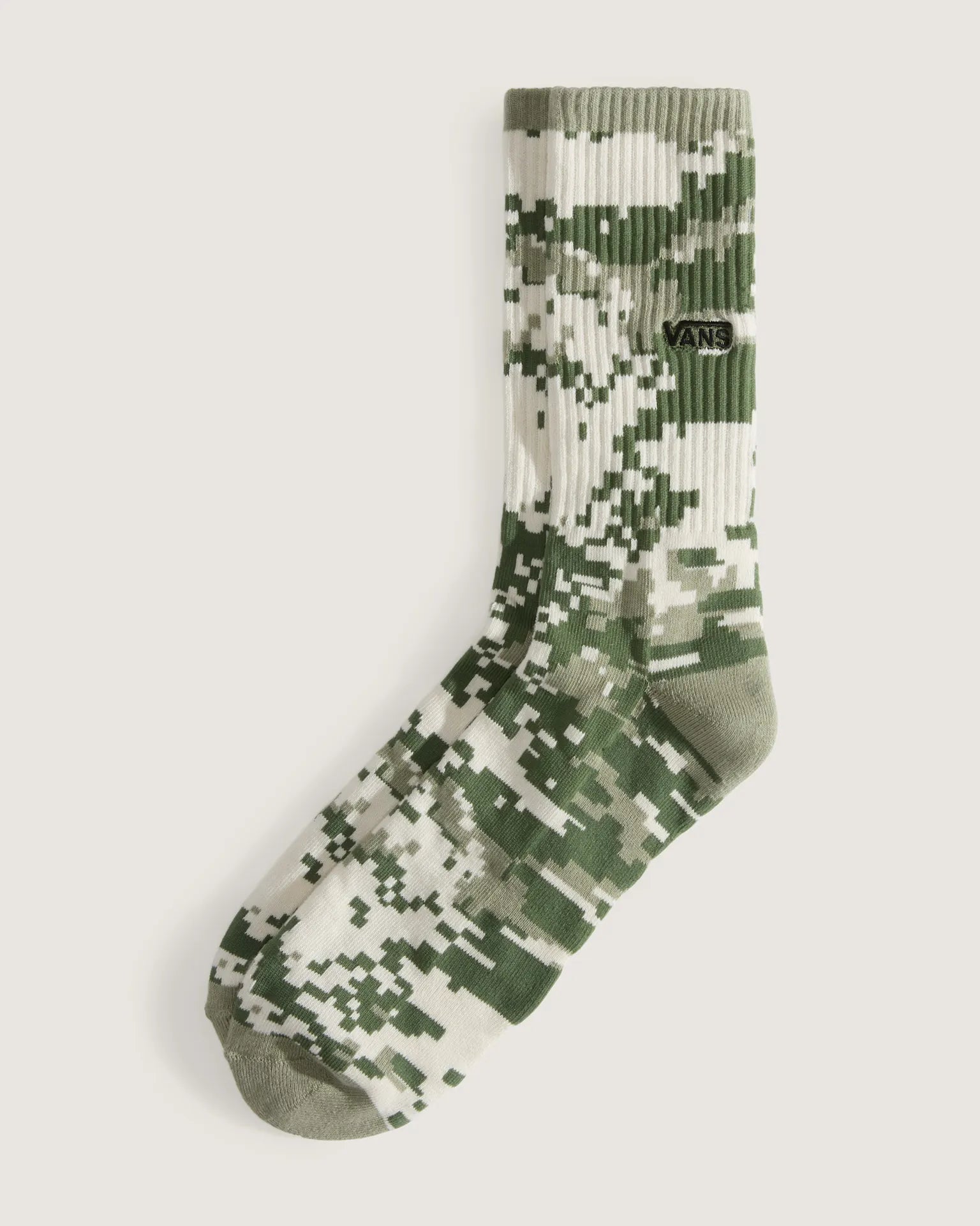 VANS Downing Crew Neutral Olive/Marshmallow Zokni VN000T03GCY1 - 1