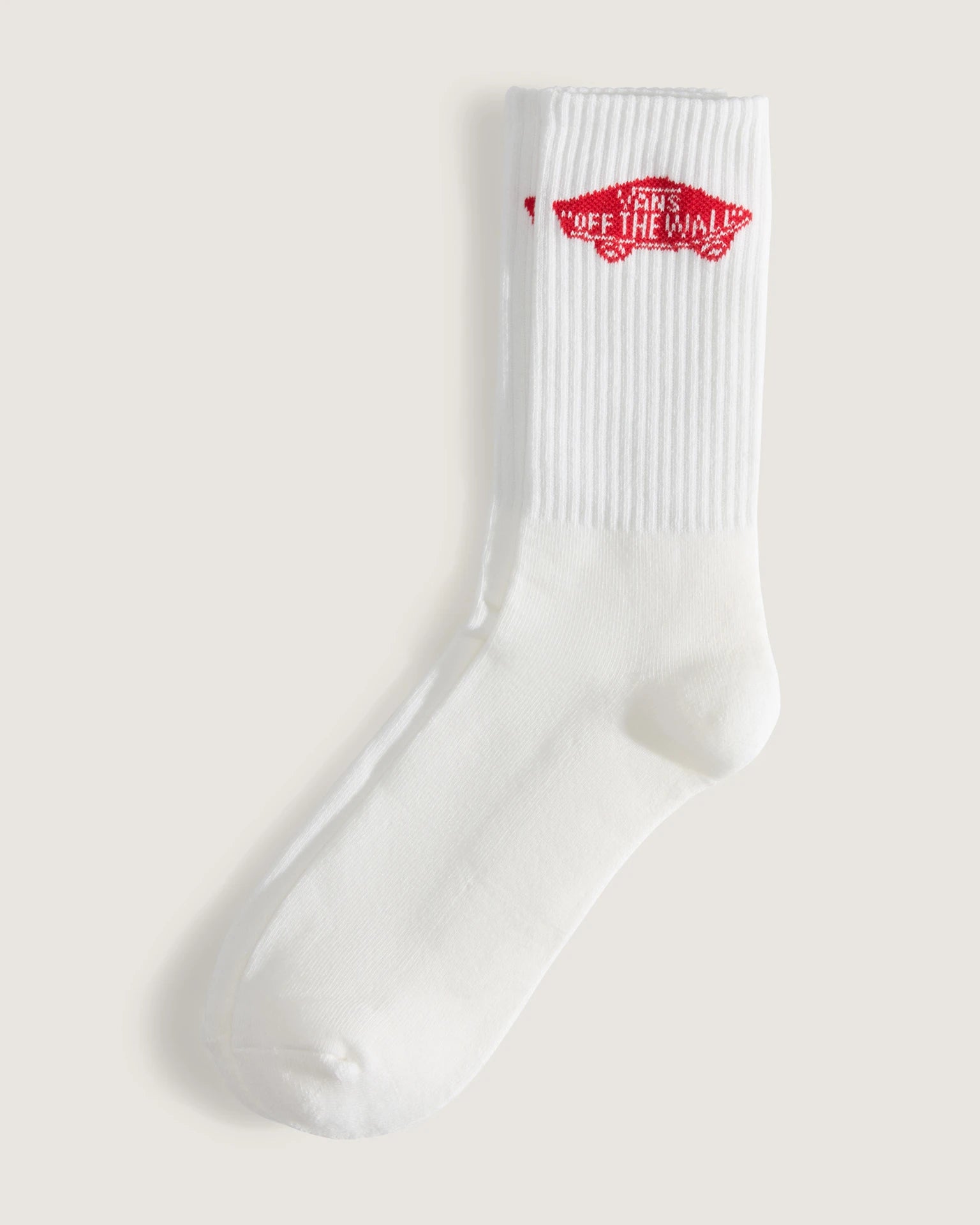 VANS Vans Classic Crew WHITE/RACING RED Zokni VN000T07KSF1 - 1