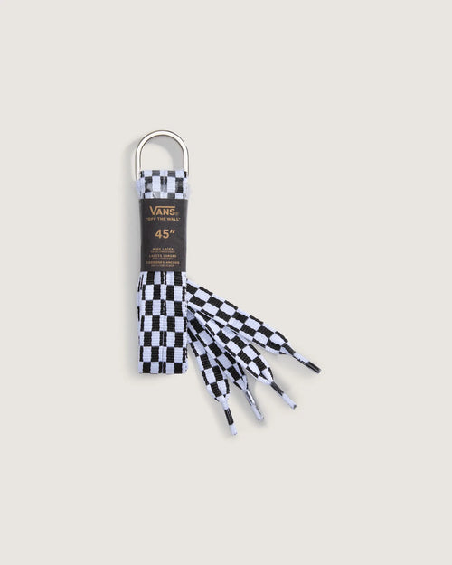 VANS Vans Fat Laces Checkerboard Black/White Cipőfűző VN000T0GY281 - 1