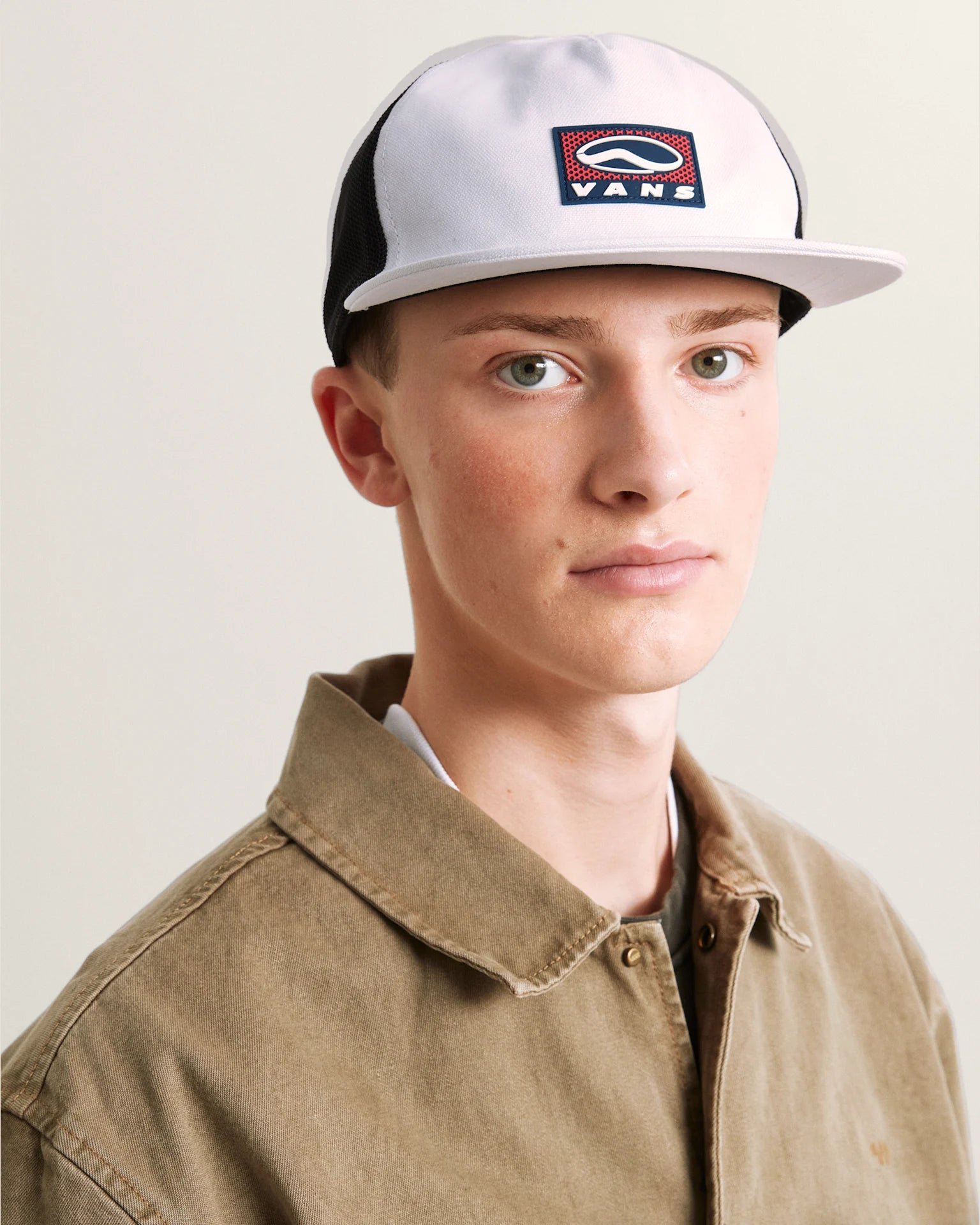 VANS Sidestripe Unstructured Trucker marshmallow Sapka VN000T21FS81 - 4