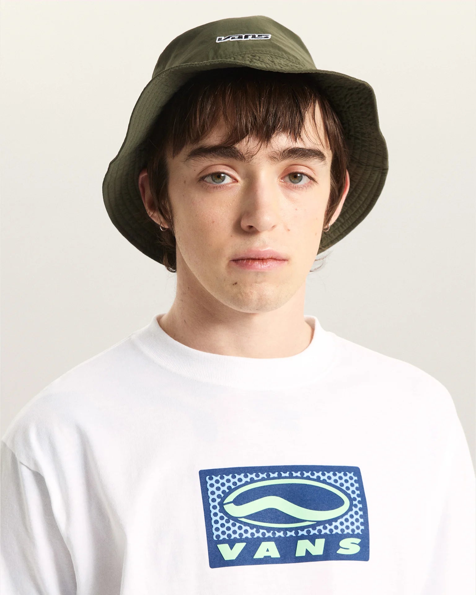 VANS Dropped V Bucket Mossy Olive Sapka VN000T32FR11 - 4