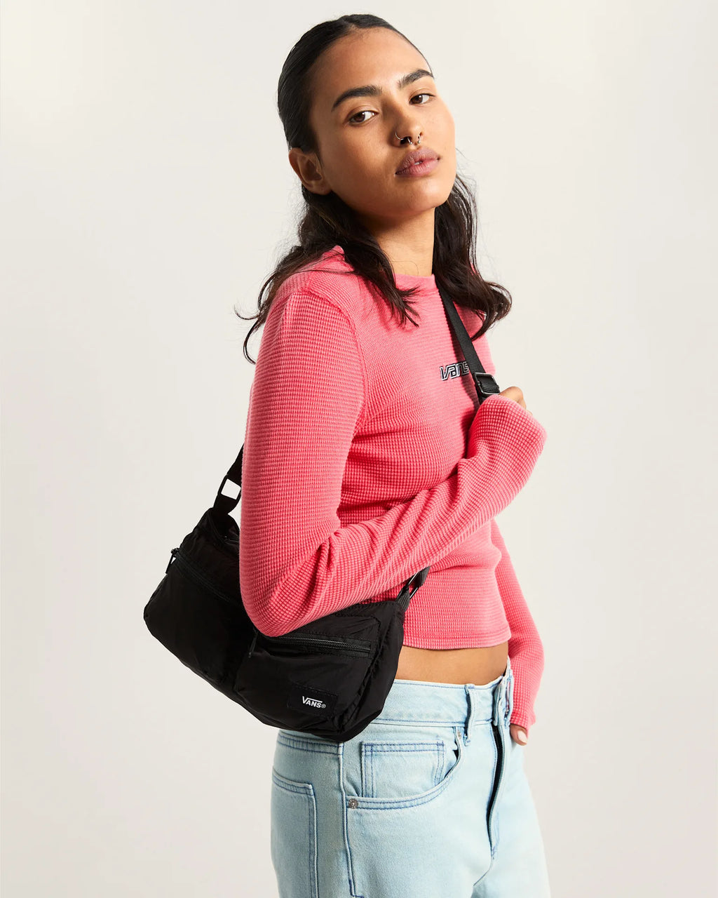 VANS Prater Purse Black Oldaltáska VN000T66BLK1 - 5