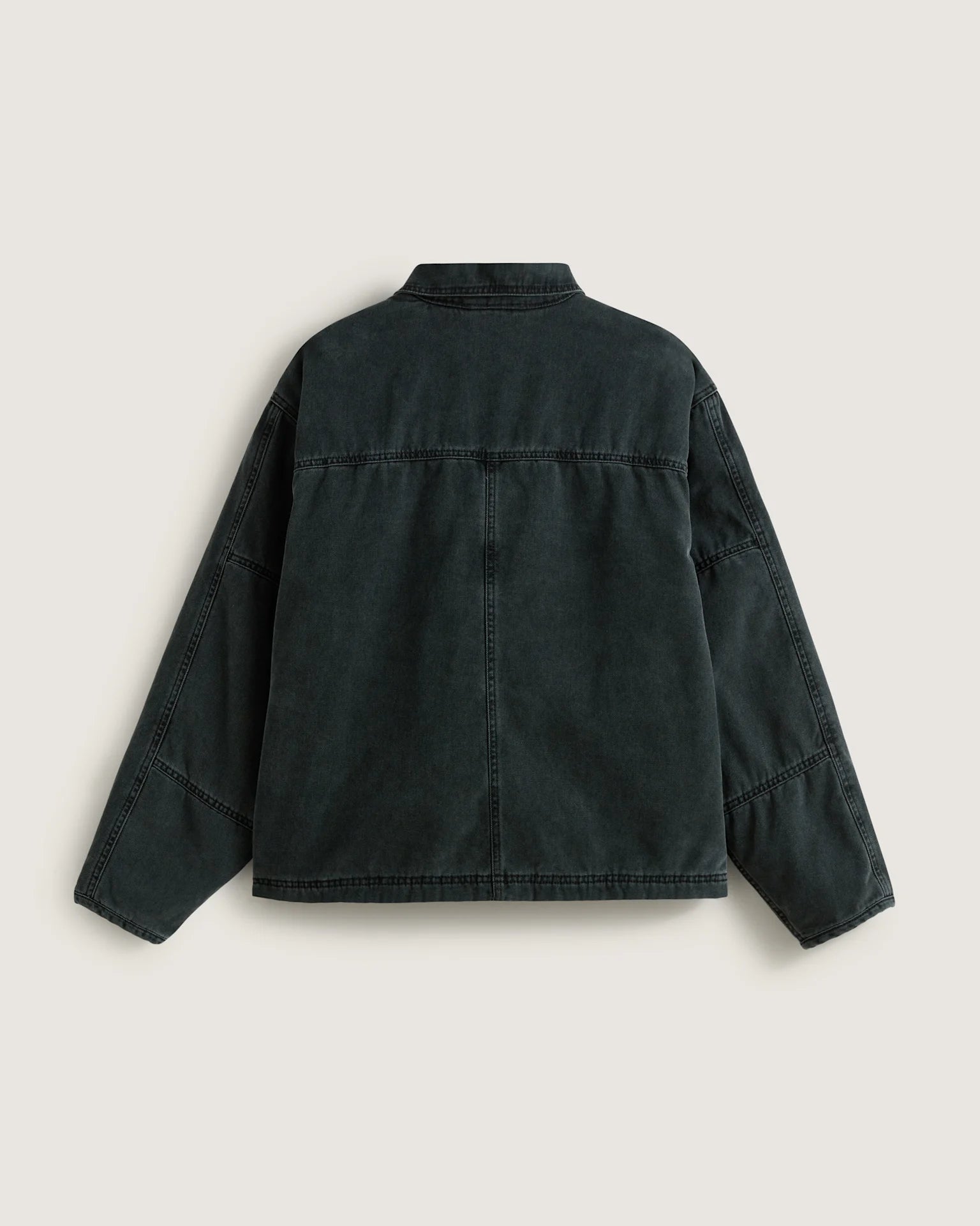 VANS Umber Pigment Canvas Jacket Black Kabát VN000T6KBLK1 - 2