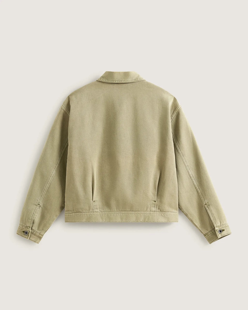 VANS Womens Pomona Station Jacket Soft Sage Kabát VN000T6YFSG1 - 2