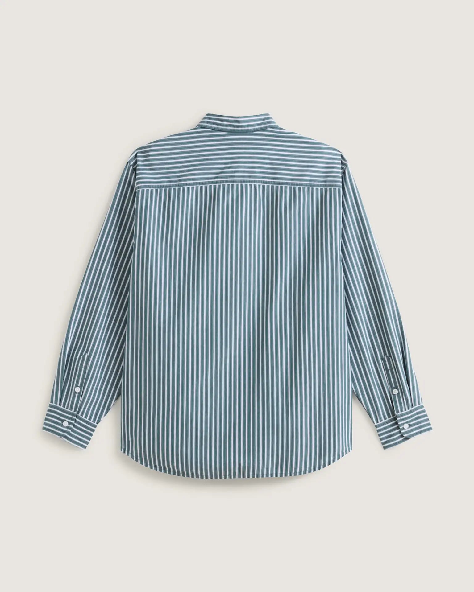 VANS Dobby Stripe LS Shirt Mystic Moss Ing VN000T76FRJ1 - 2