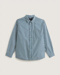 VANS Dobby Stripe LS Shirt Mystic Moss Ing VN000T76FRJ1 - 1