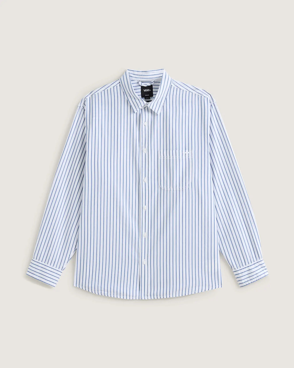 VANS Dobby Stripe LS Shirt White Ing VN000T76WHT1 - 1