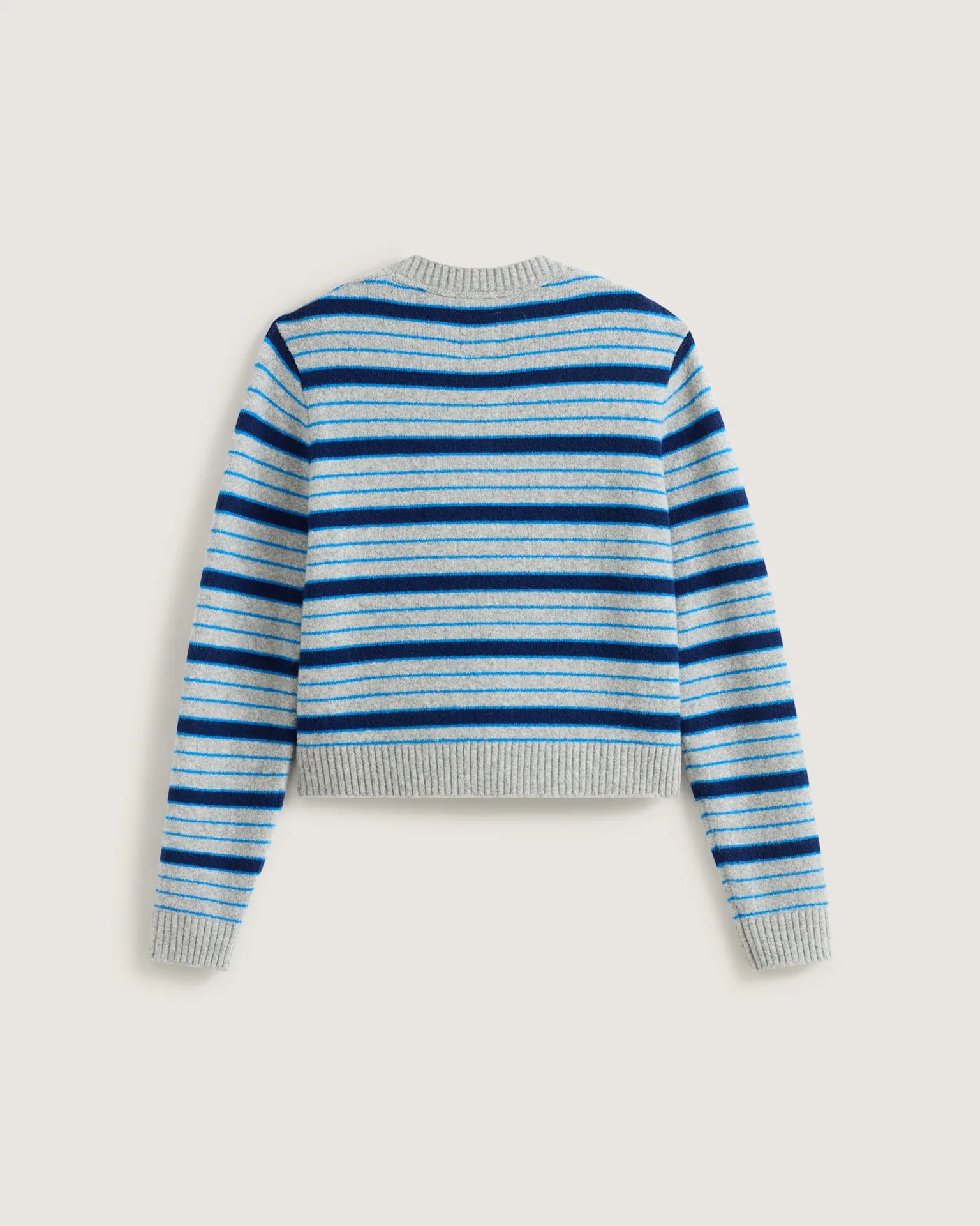 VANS LX Dolly Stripe Cardiga Cement Hthr/BrightAzure Pulóver VN000T91GDR1 - 2