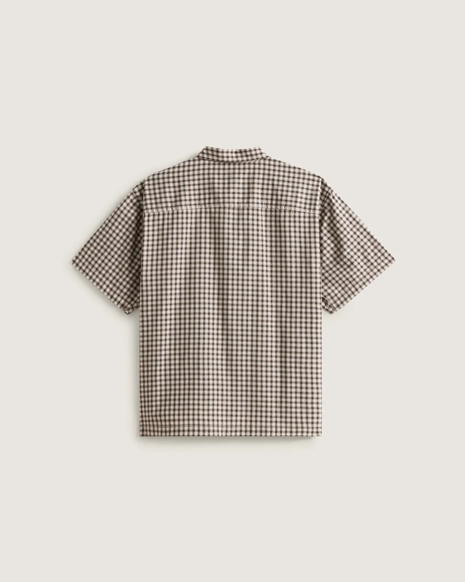 VANS Larkspur Mini Plaid SS Shirt Oatmeal/Demitasse Ing VN000TA6GCO1 - 2