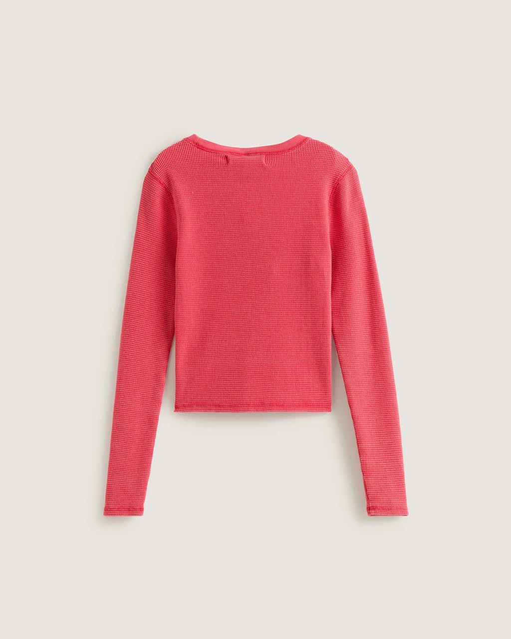 VANS Teri Waffle Long Sleeve Crimson Haze Póló VN000TBQFO91 - 2