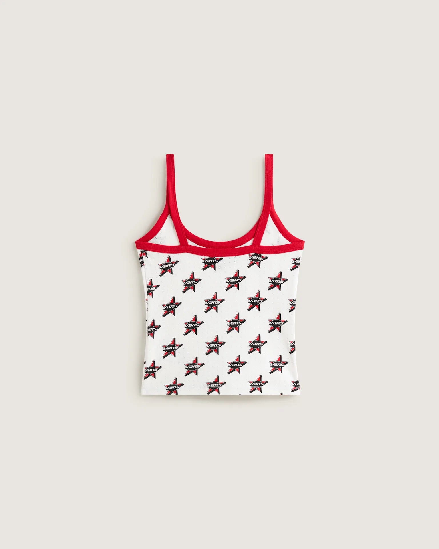 VANS Kiki Cami Tank RACING RED Trikó VN000TBRIZQ1 - 2