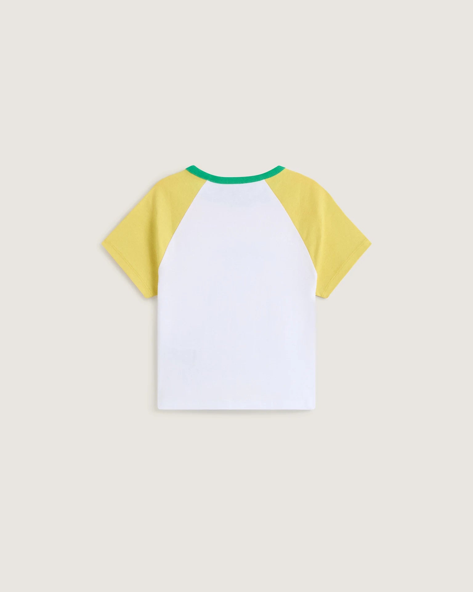 VANS Clare Baby Tee Space Yellow Póló VN000TBSFSH1 - 2
