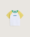 VANS Clare Baby Tee Space Yellow Póló VN000TBSFSH1 - 1