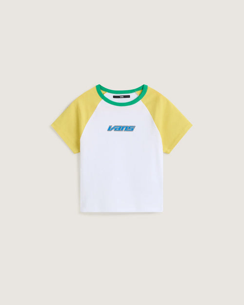 VANS Clare Baby Tee Space Yellow Póló VN000TBSFSH1 - 1