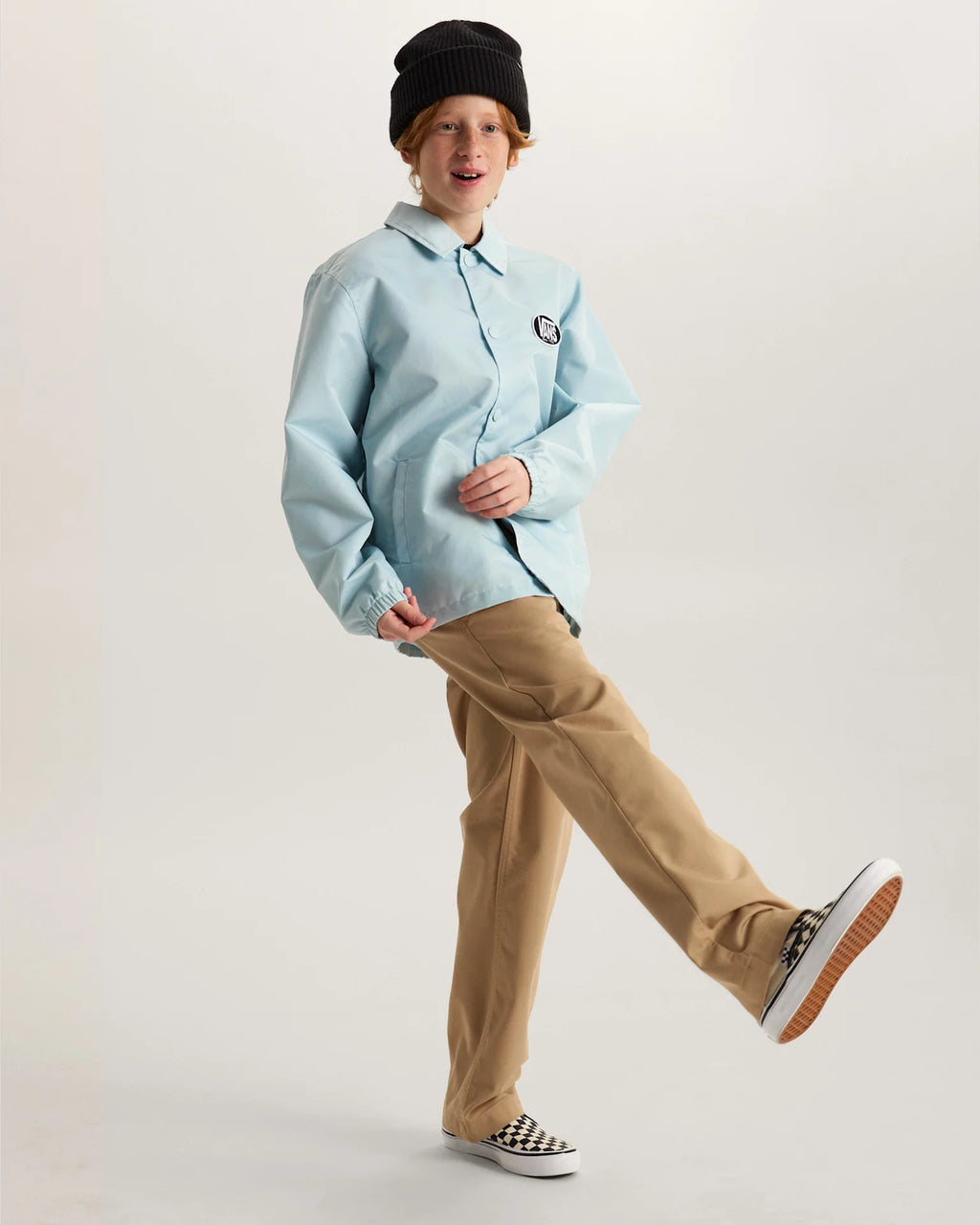 VANS New Torrey Coaches Jacket Dawn Mist Kabát VN000TECFOA1 - 8