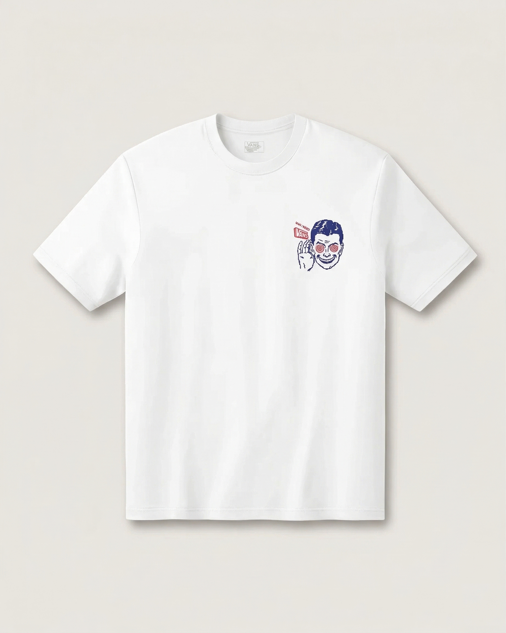 VANS Need Vans SS Tee White Póló VN000TQDWHT1 - 1