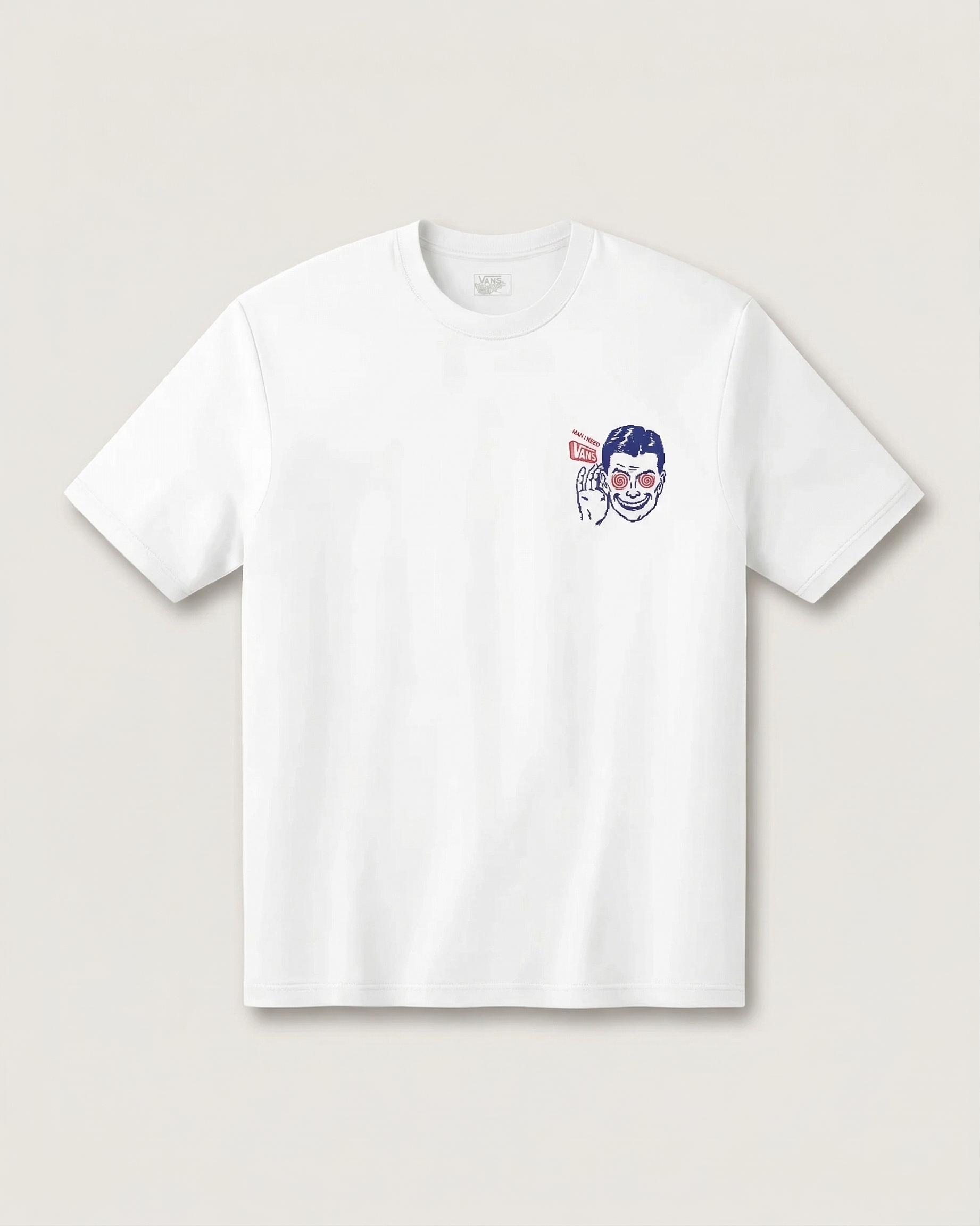 VANS Need Vans SS Tee White Póló VN000TQDWHT1 - 1