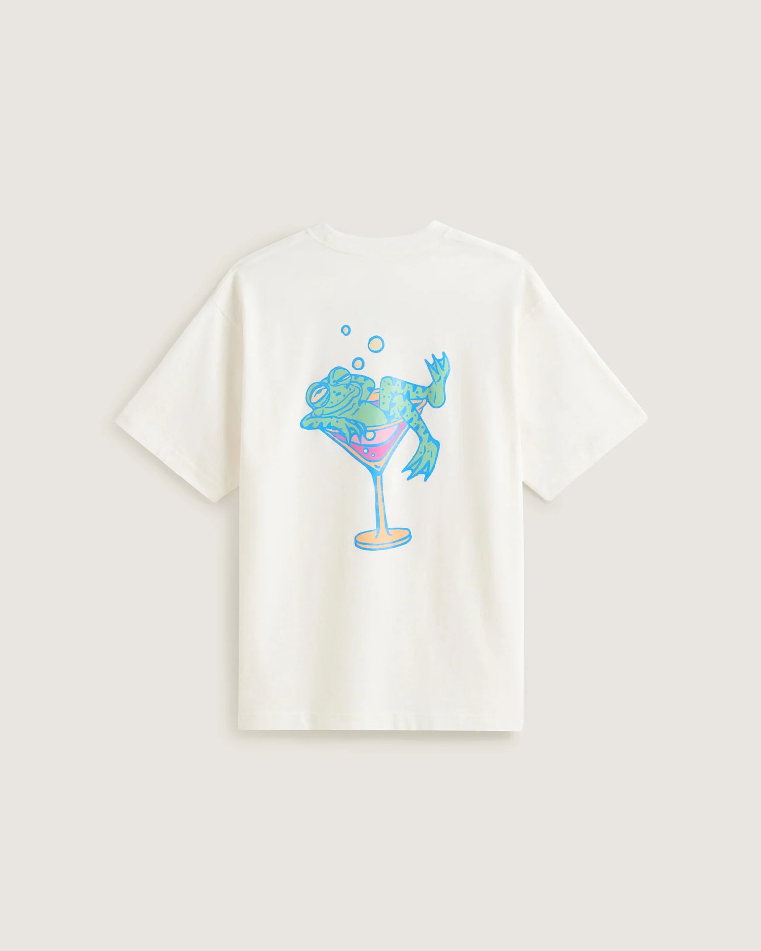 VANS Bar Hopper SS Tee EGRET Póló VN000TQPC9F1 - 2