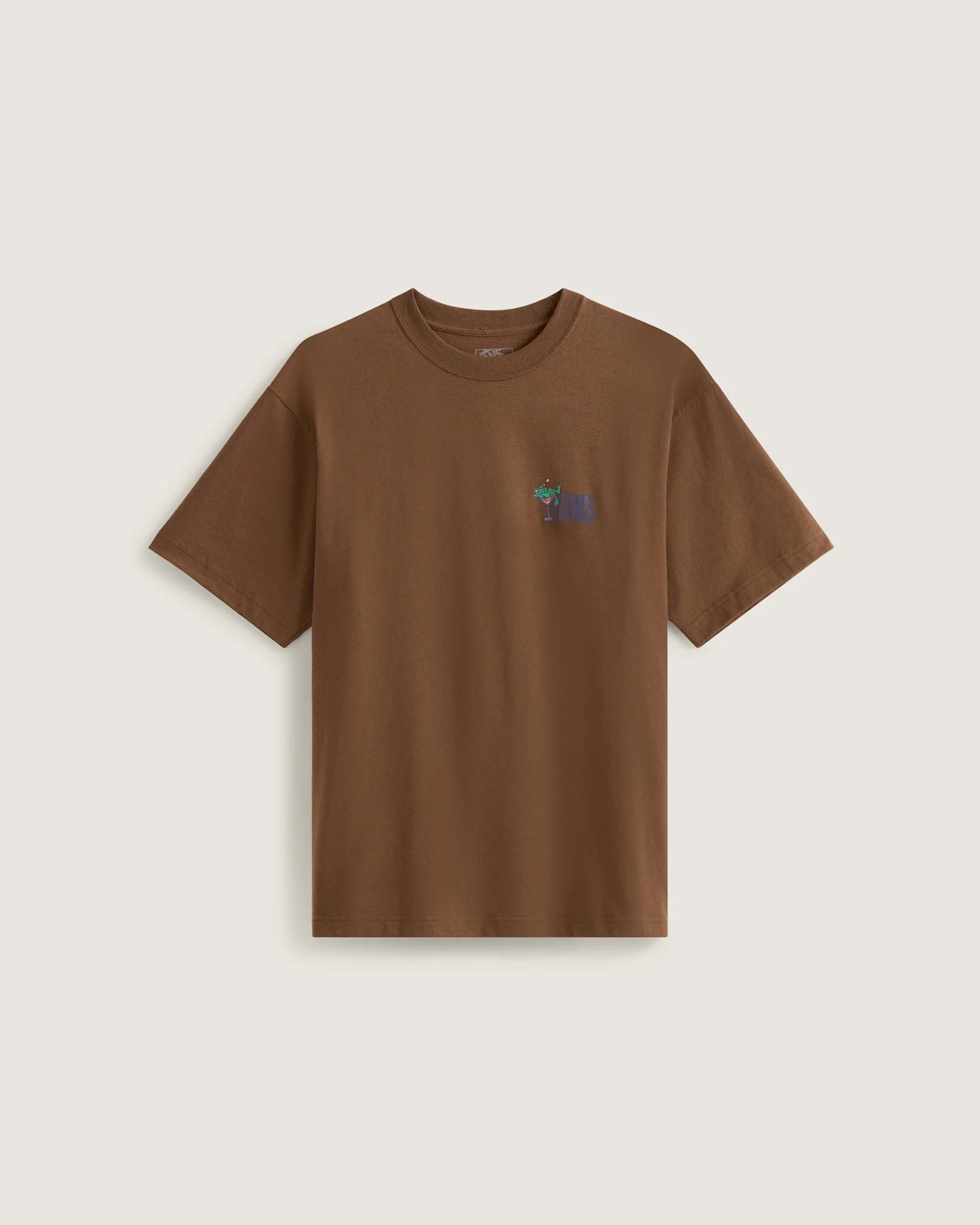 VANS Bar Hopper SS Tee Vintage Cocoa Póló VN000TQPFST1 - 1