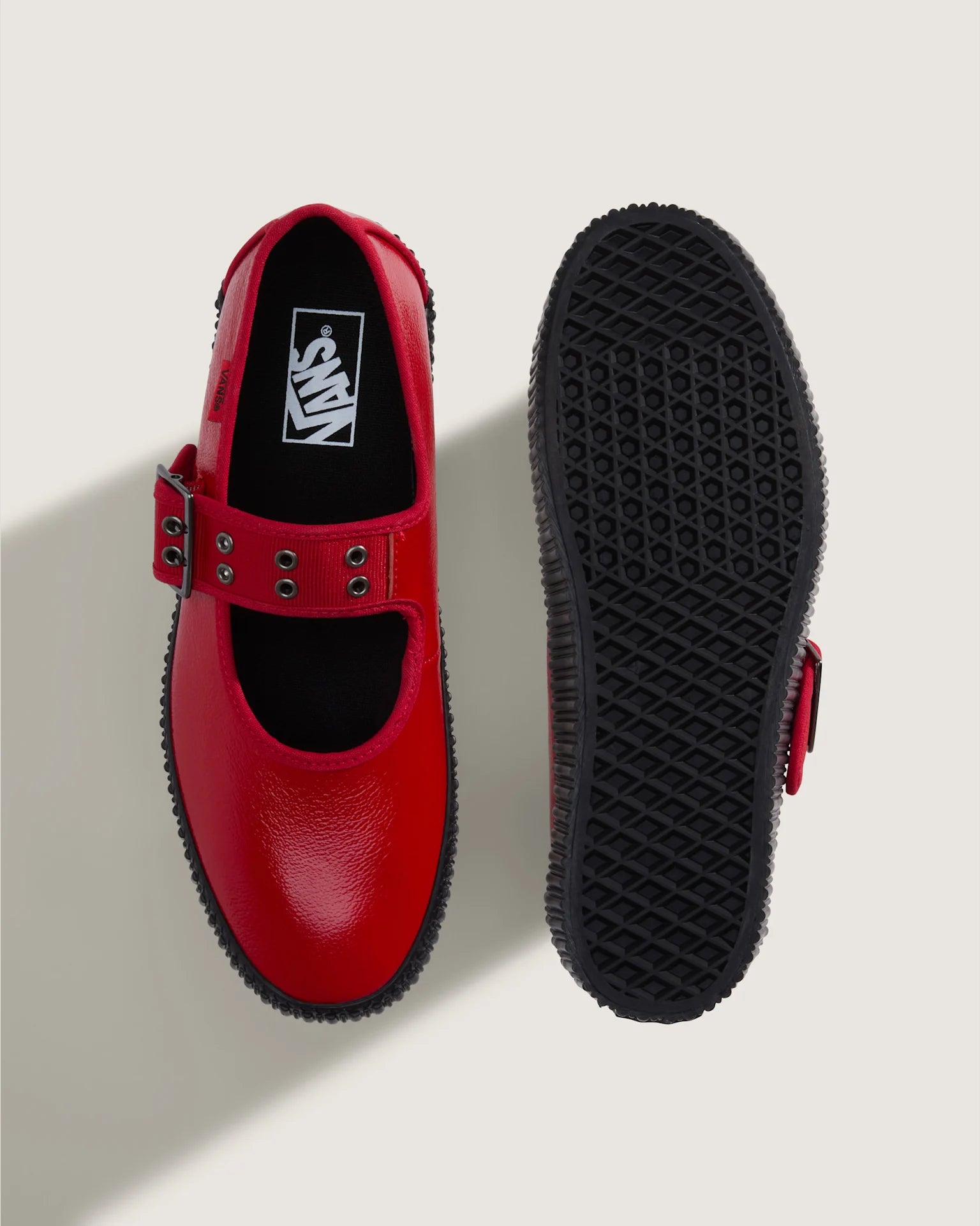 VANS Mary Jane Creeper PATENT RACING RED VN000V16IZQ1 - 3
