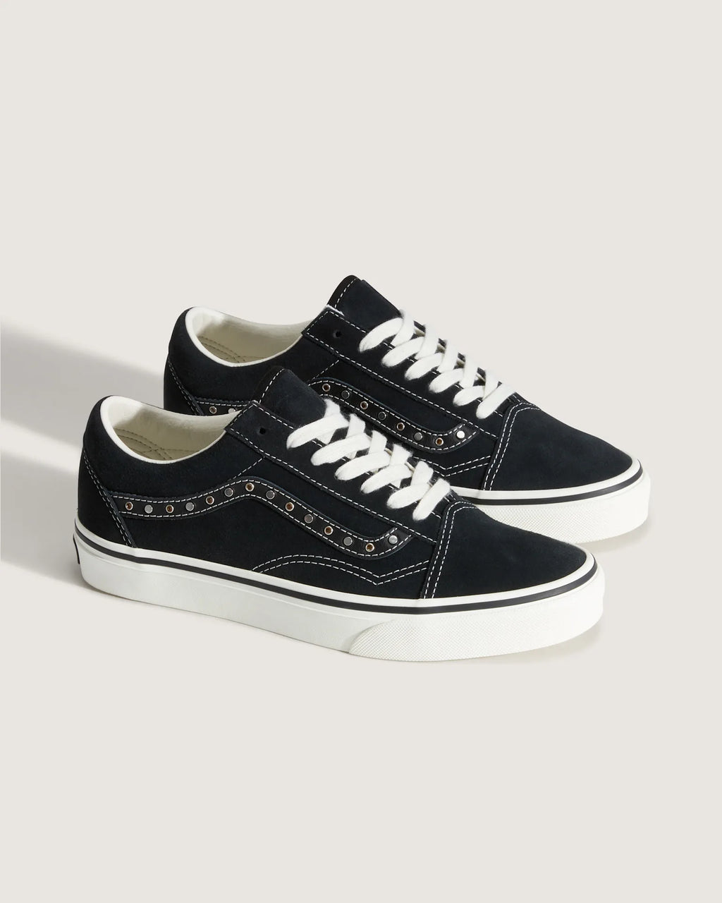 VANS Old Skool STUDS Black/Metallic Cipő VN000V25B5T1 - 2