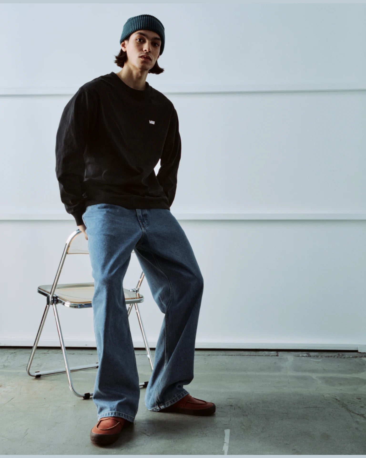 VANS Skate Loafer Rust Bronze Cipő VN000VAQFSB1 - 2