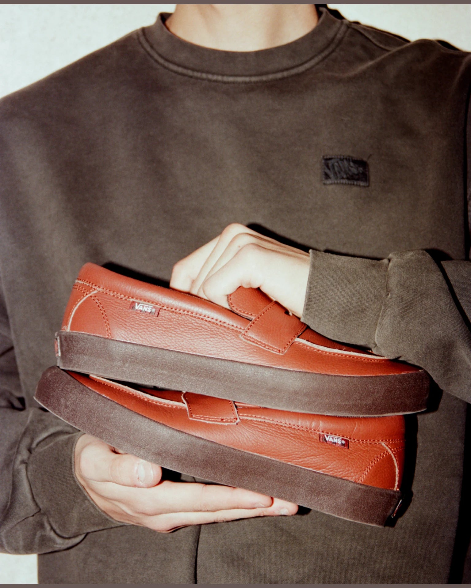 VANS Skate Loafer Rust Bronze Cipő VN000VAQFSB1 - 3