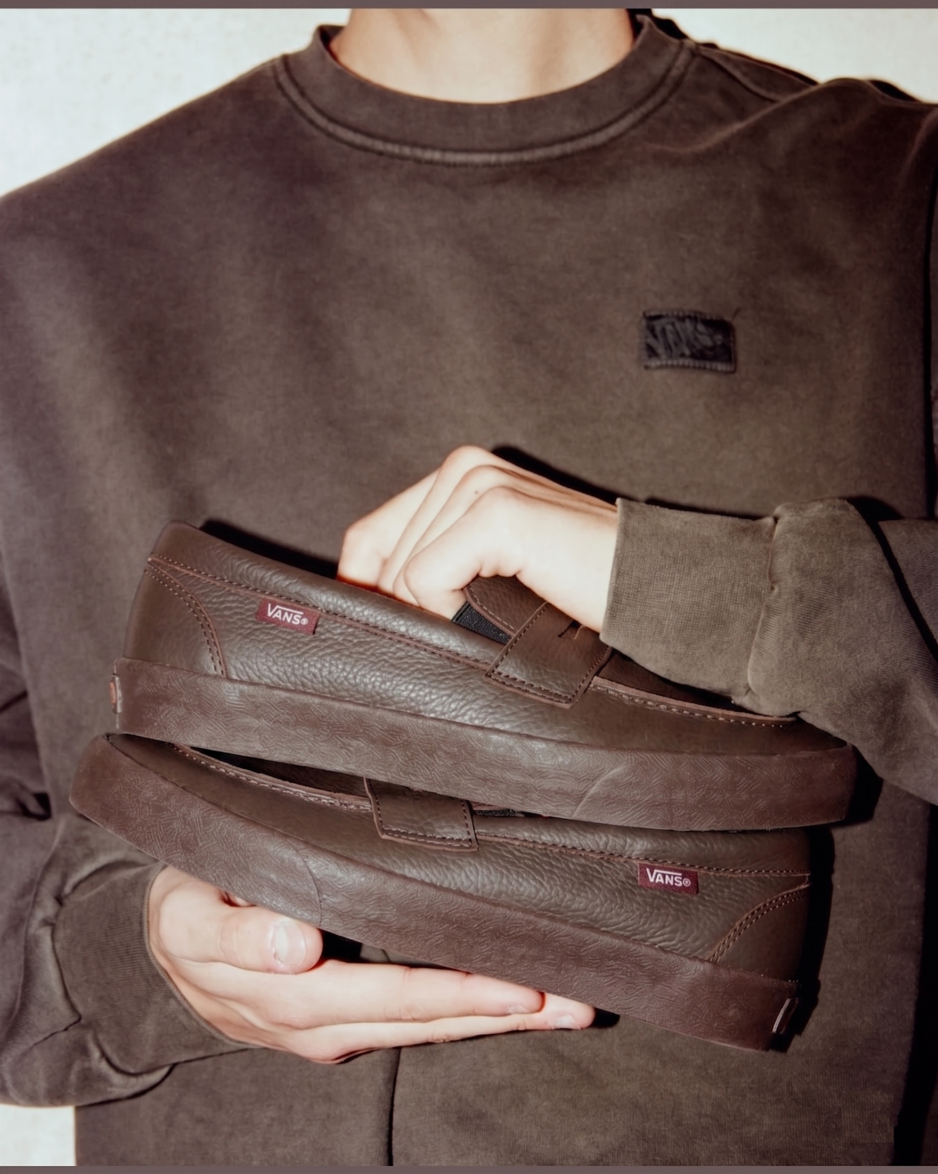 VANS Skate Loafer Rust Bronze Cipő VN000VAQFSB1 - 3