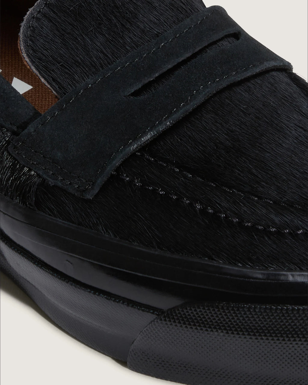 VANS LX Loafer 53 PONY HAIR Black Cipő VN000VASBLA1 - 5