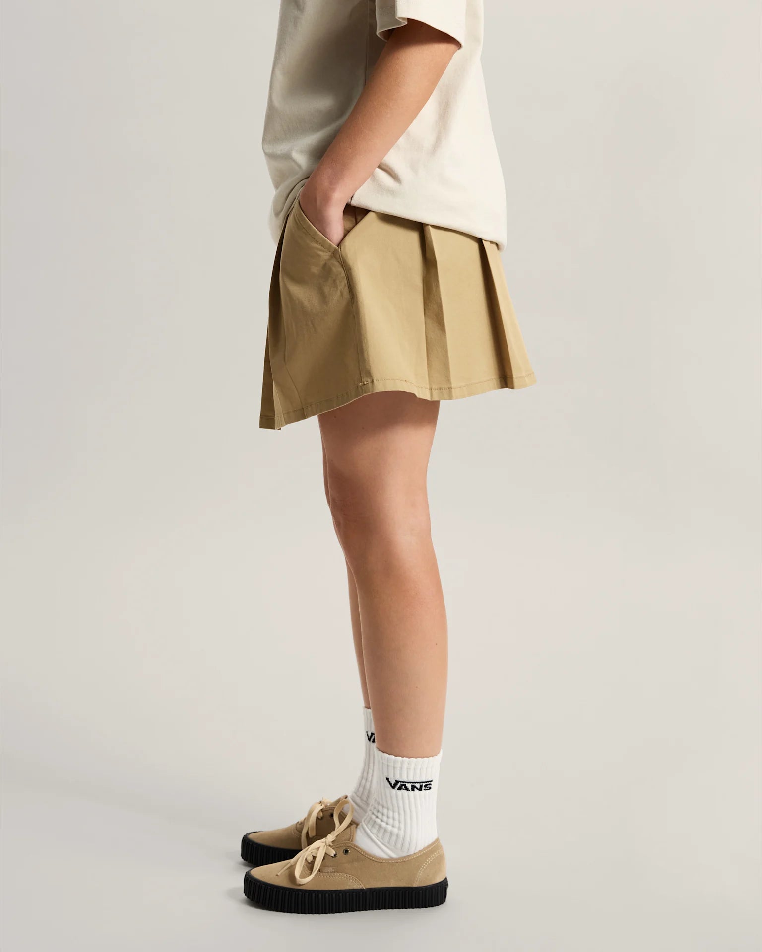 VANS Authentic Chino Mini Skirt Incense Szoknya VN000VFN4MG1 - 5