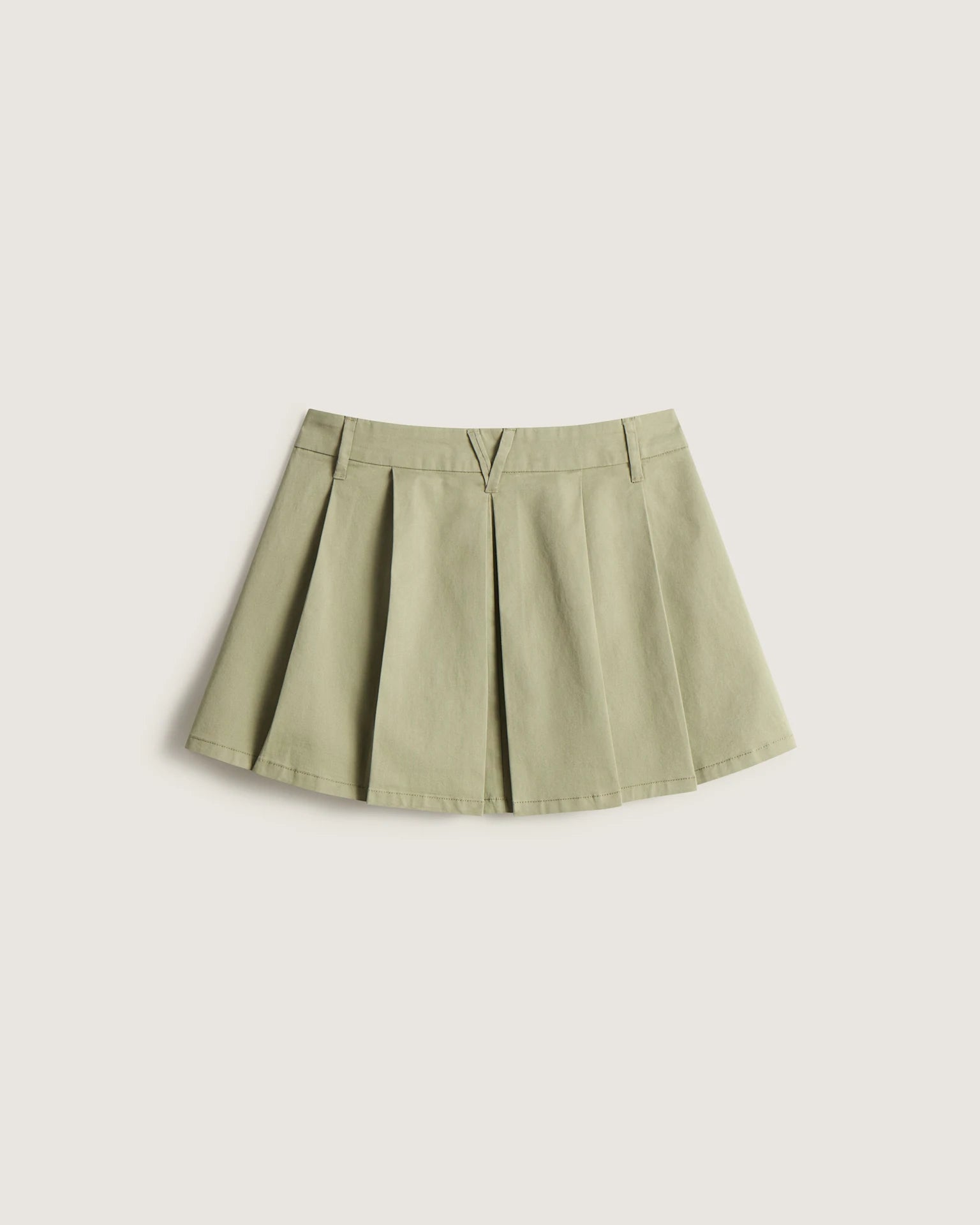 VANS Authentic Chino Mini Skirt Soft Sage Szoknya VN000VFNFSG1 - 2
