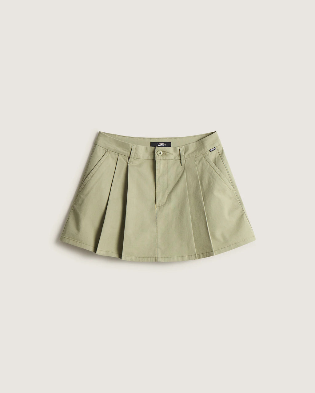 VANS Authentic Chino Mini Skirt Soft Sage Szoknya VN000VFNFSG1 - 1