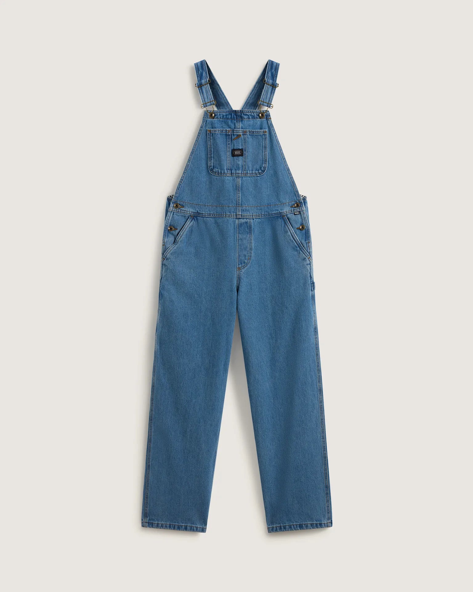 VANS Chore Denim Overall STONEWASH/BLUE Kertésznadrág VN000VPTCDX1 - 1
