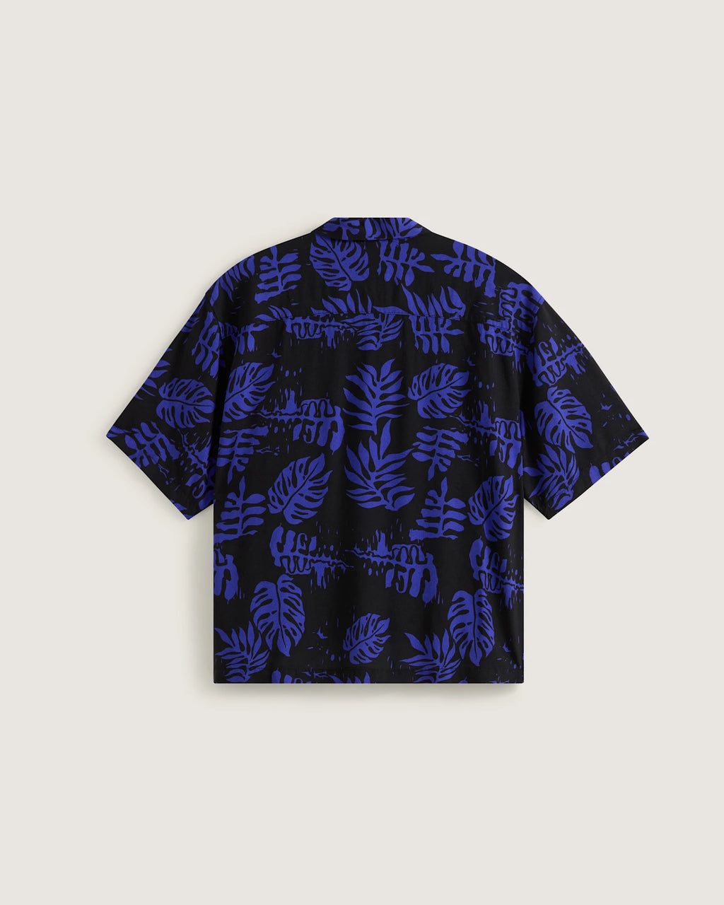 VANS Van Doren Printed Camp SS Shirt 3 Royal Cobalt Ing VN000VTPFRX1 - 2