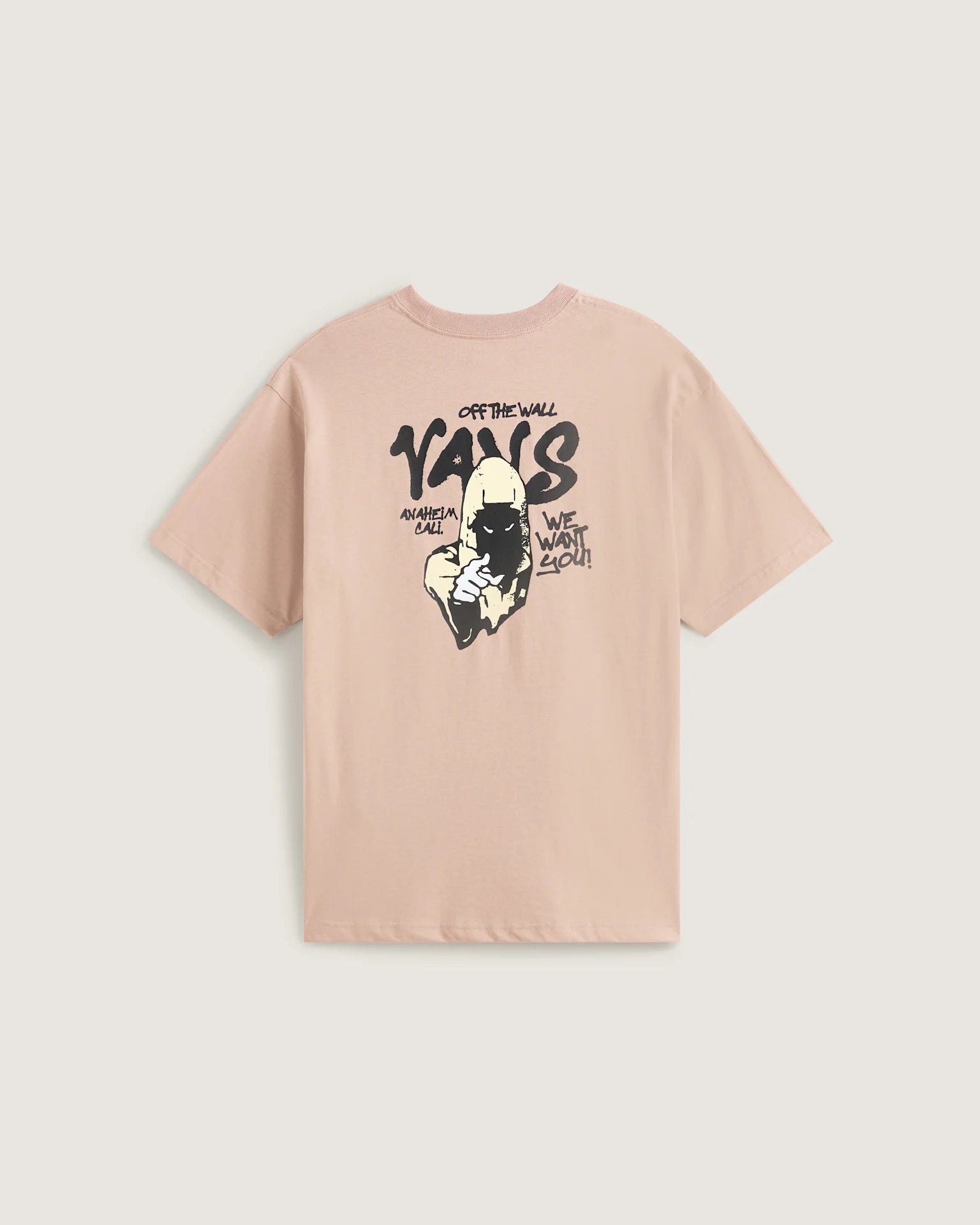 VANS REPEAR SAM LOOSE SS TEE Warm Taupe Póló VN000VXDE2V1 - 2