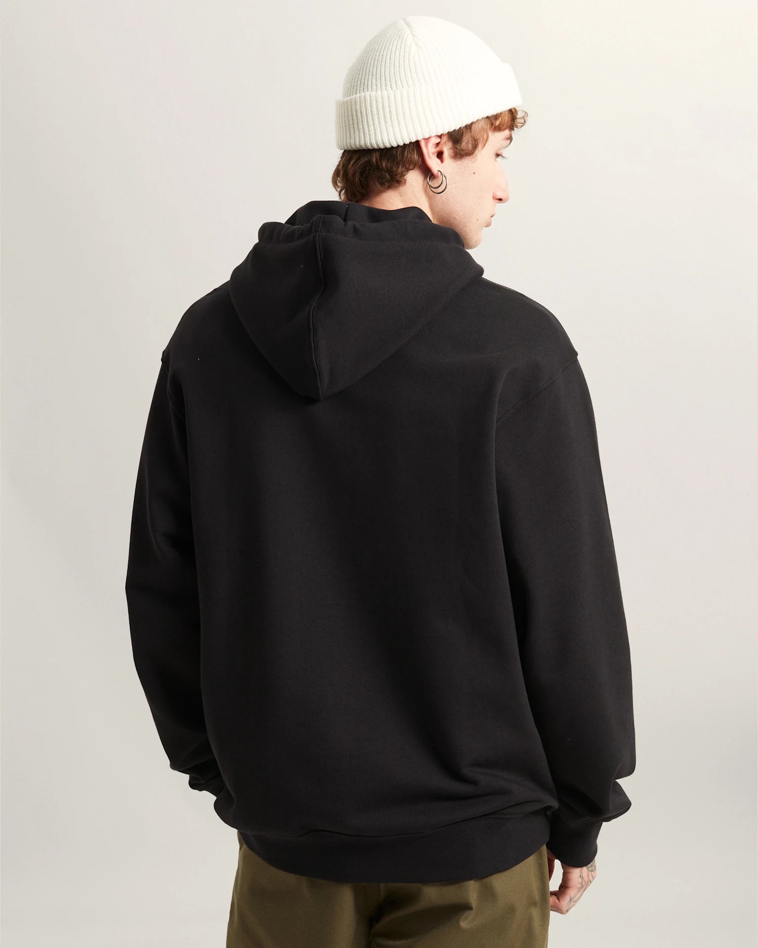 VANS THEY ARE JUST SHOES LOOSE PO Black Pulóver VN000VY3BLK1 - 4