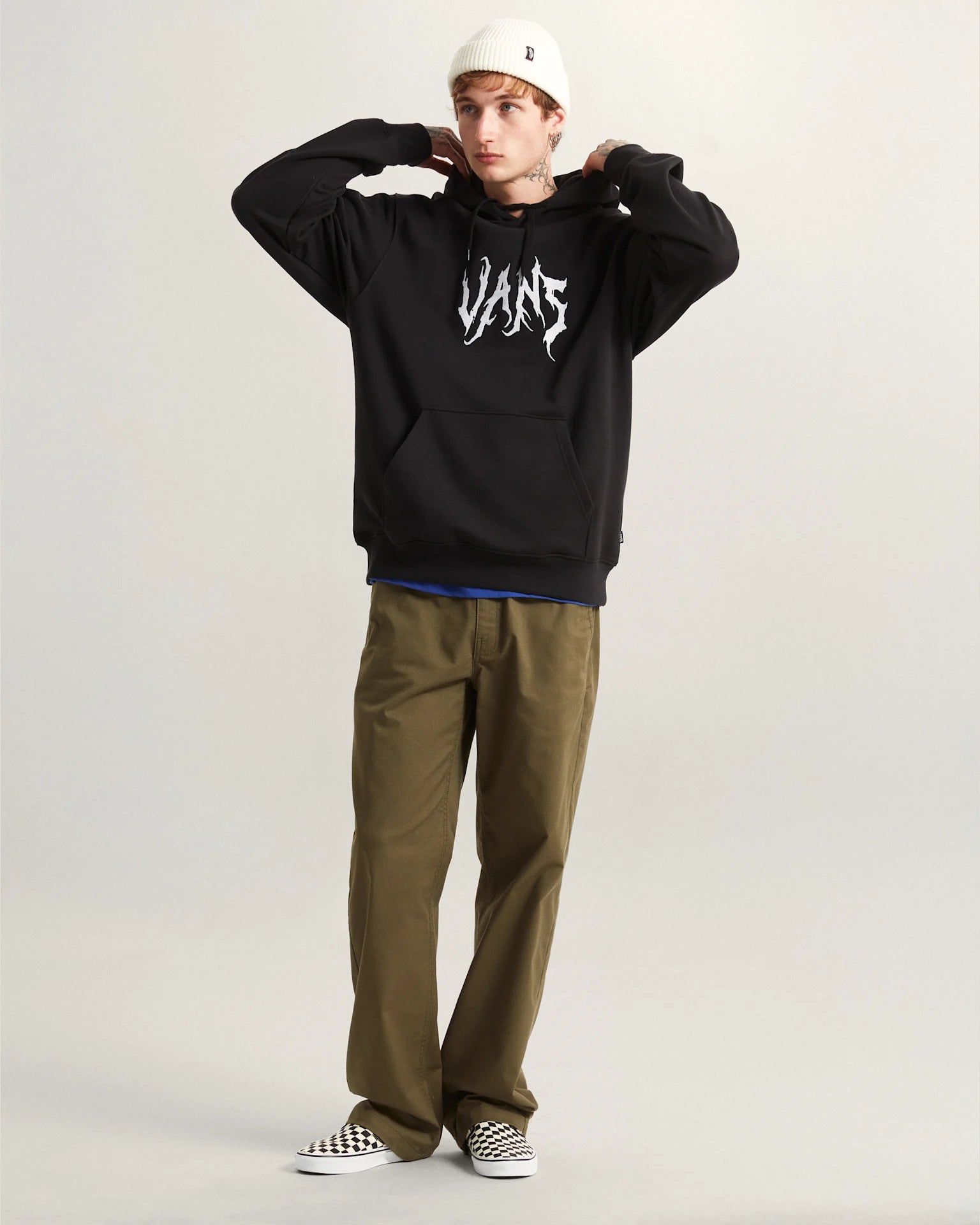 VANS THEY ARE JUST SHOES LOOSE PO Black Pulóver VN000VY3BLK1 - 6