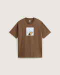 VANS COMMITMENT 4 DUMMIES LOOSE SS TEE Vintage Cocoa Póló VN000VY5FST1 - 1