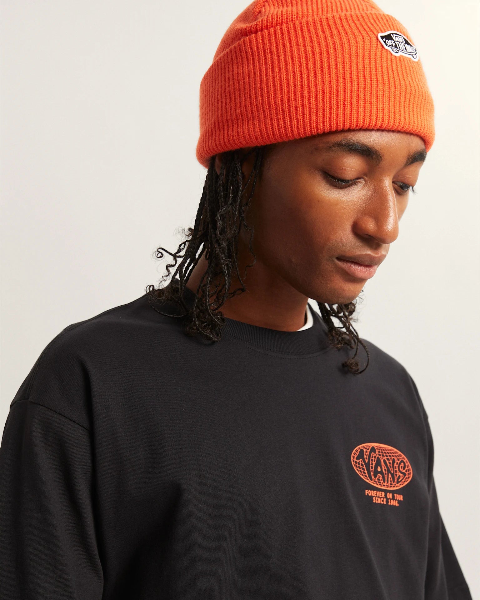 VANS WORLD TOUR LOOSE SS TEE Black Póló VN000VY8BLK1 - 6