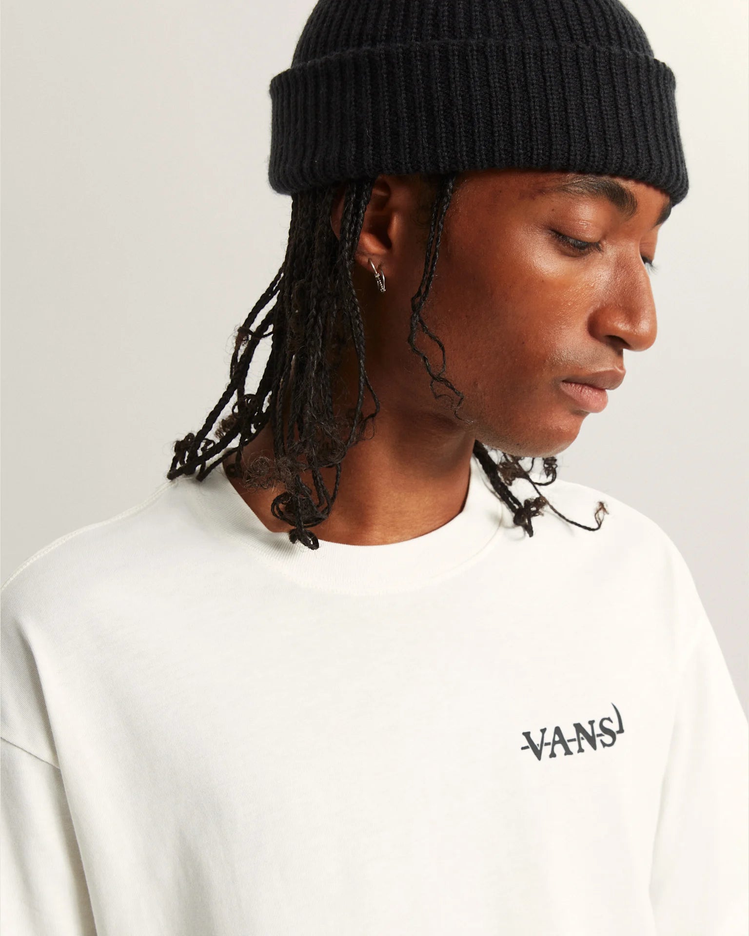 VANS ALL & NOUGHT LOOSE SS TEE EGRET Póló VN000VY9C9F1 - 6