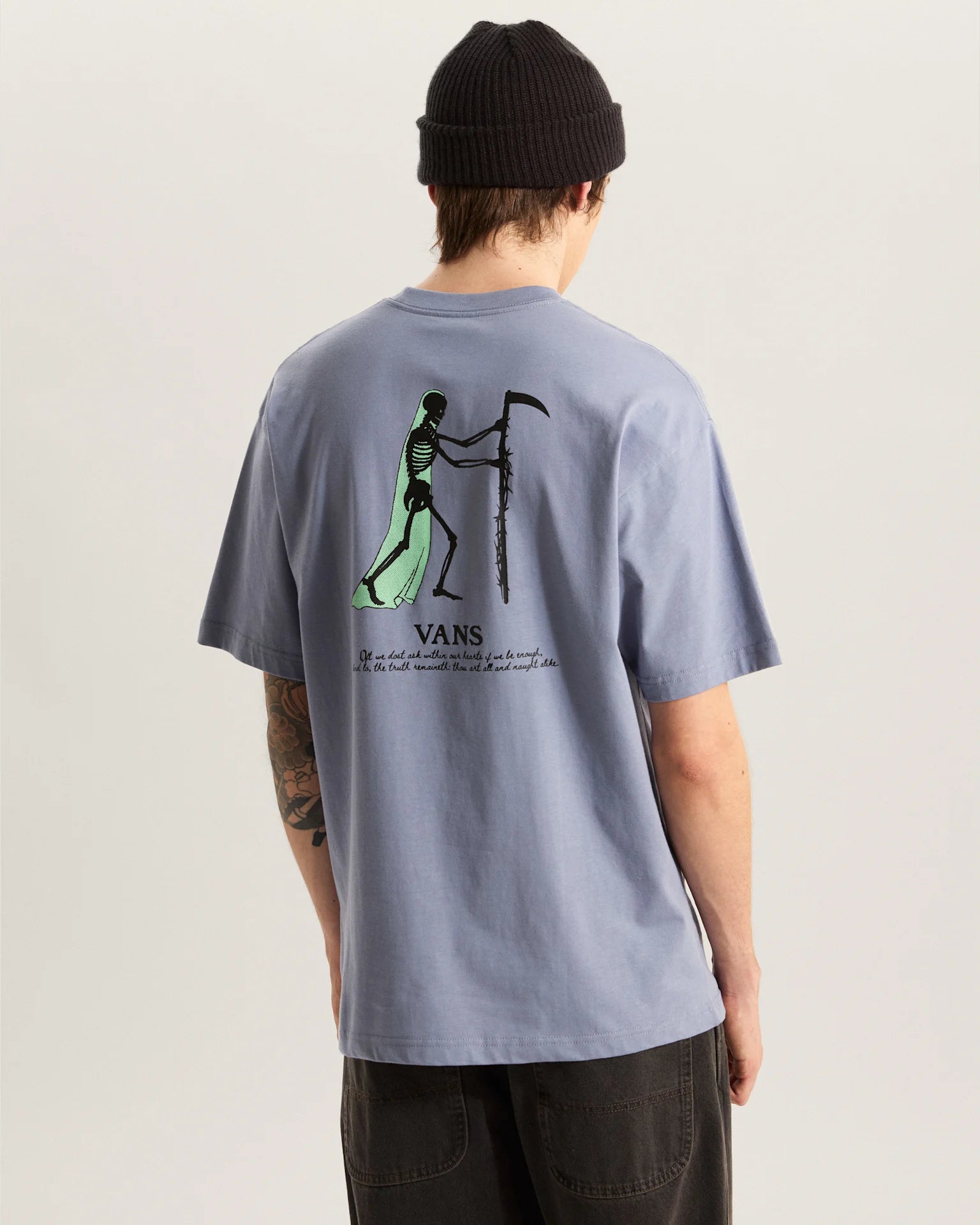 VANS ALL & NOUGHT LOOSE SS TEE Glacial Slate Póló VN000VY9FOI1 - 4