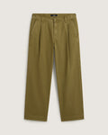 Vans Authentic Chino Loose Wide Leg Pant Olive Brown Textil VN000W1ROVB1 - 1