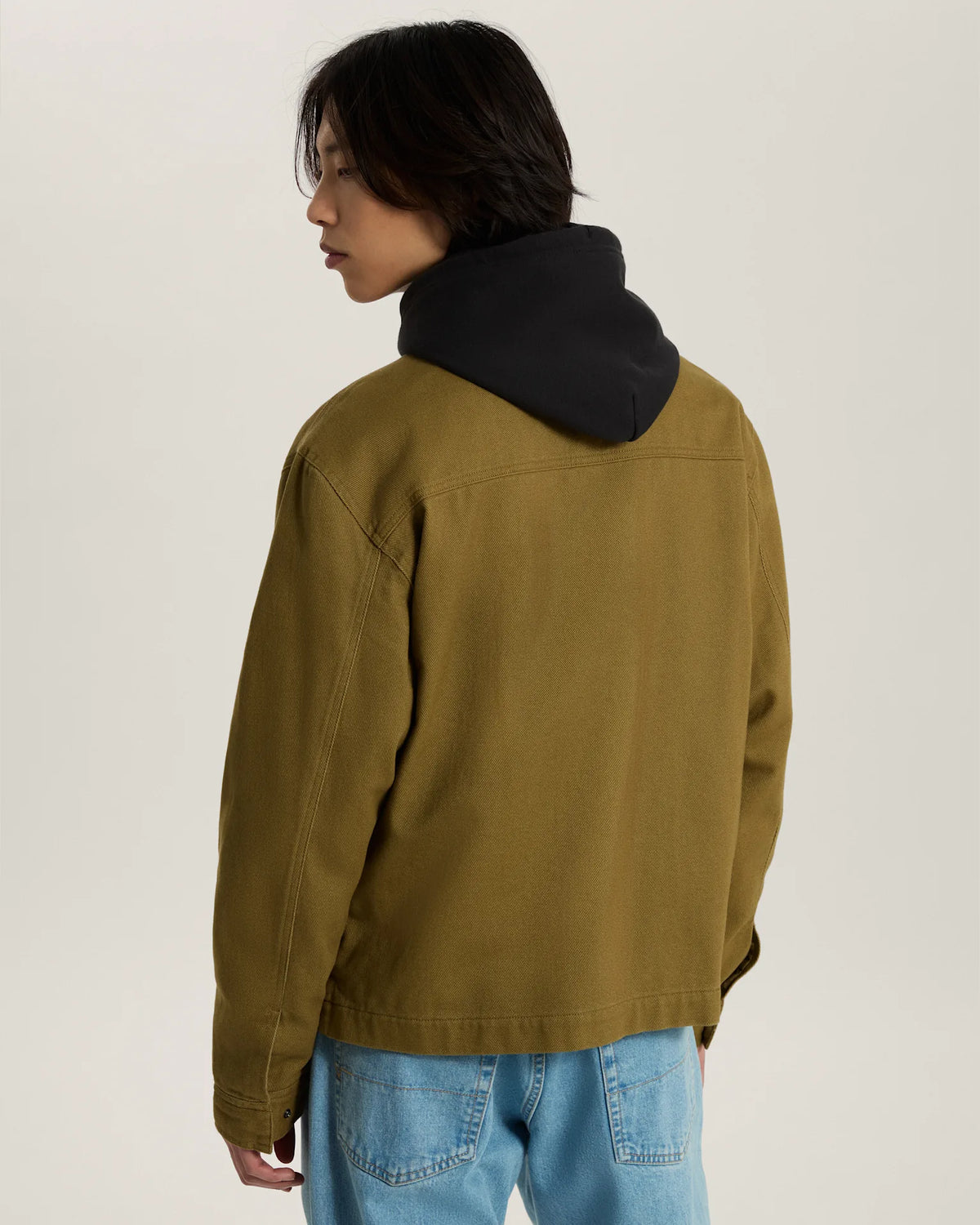 Vans McAvoy II Zip Station Jacket Olive Brown Textil VN000W50OVB1 - 4
