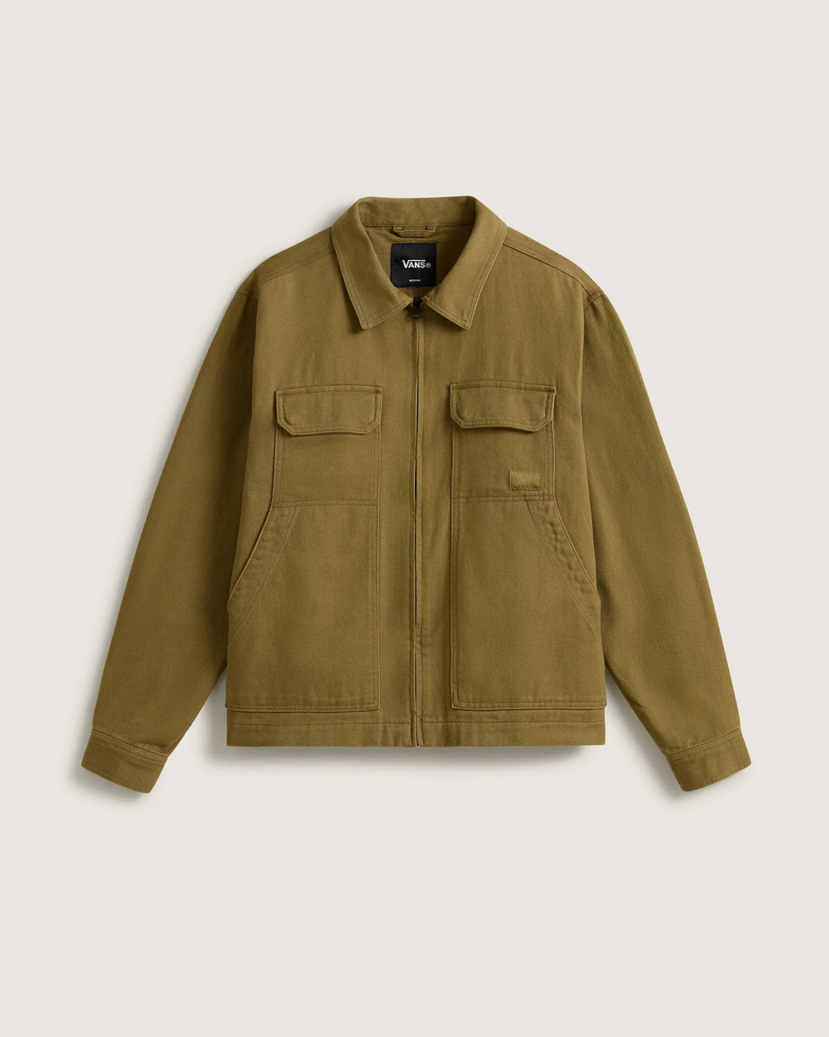 Vans McAvoy II Zip Station Jacket Olive Brown Textil VN000W50OVB1 - 1