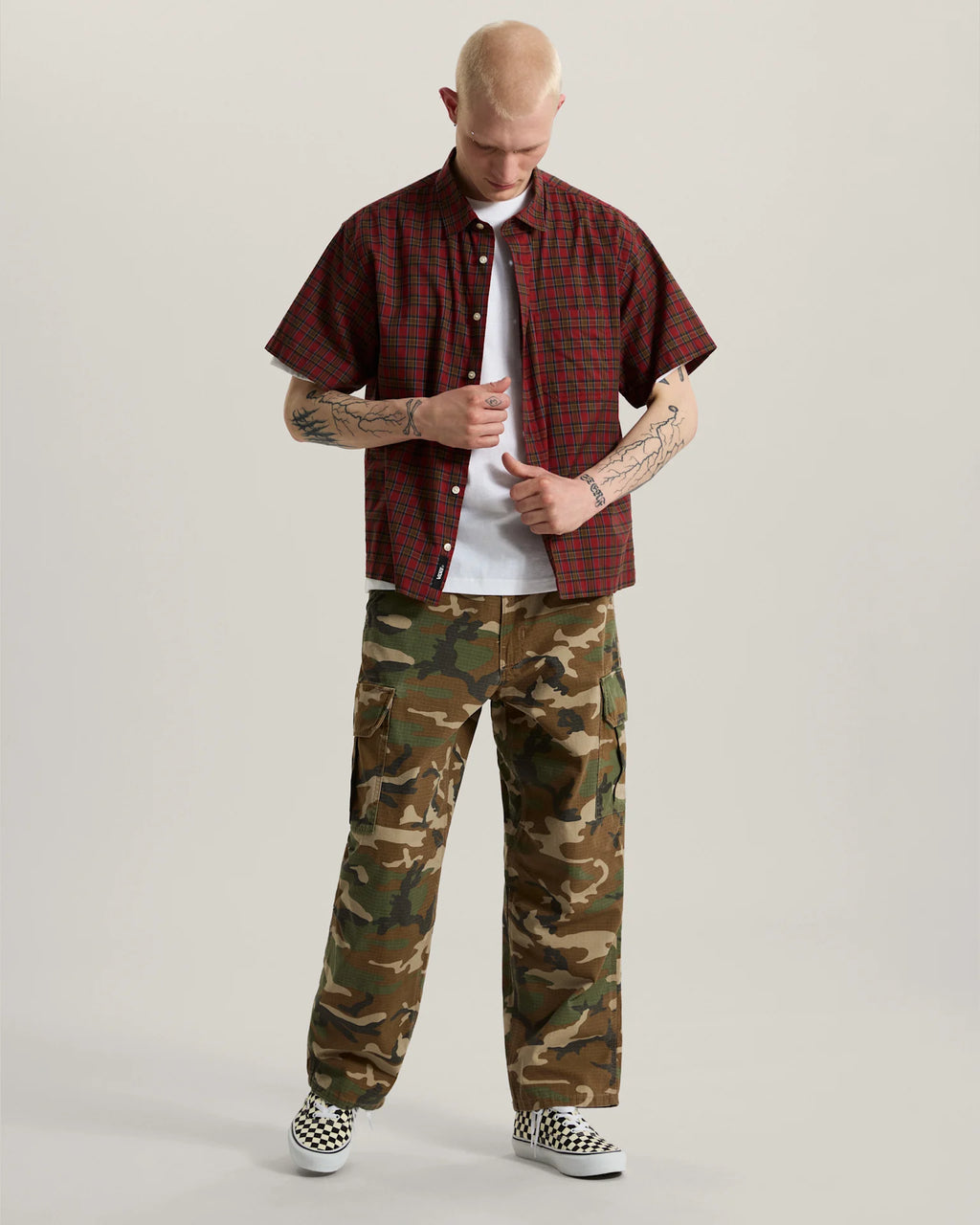 Vans Dirt Trip SS Tee White Textil VN000X02WHT1 - 5