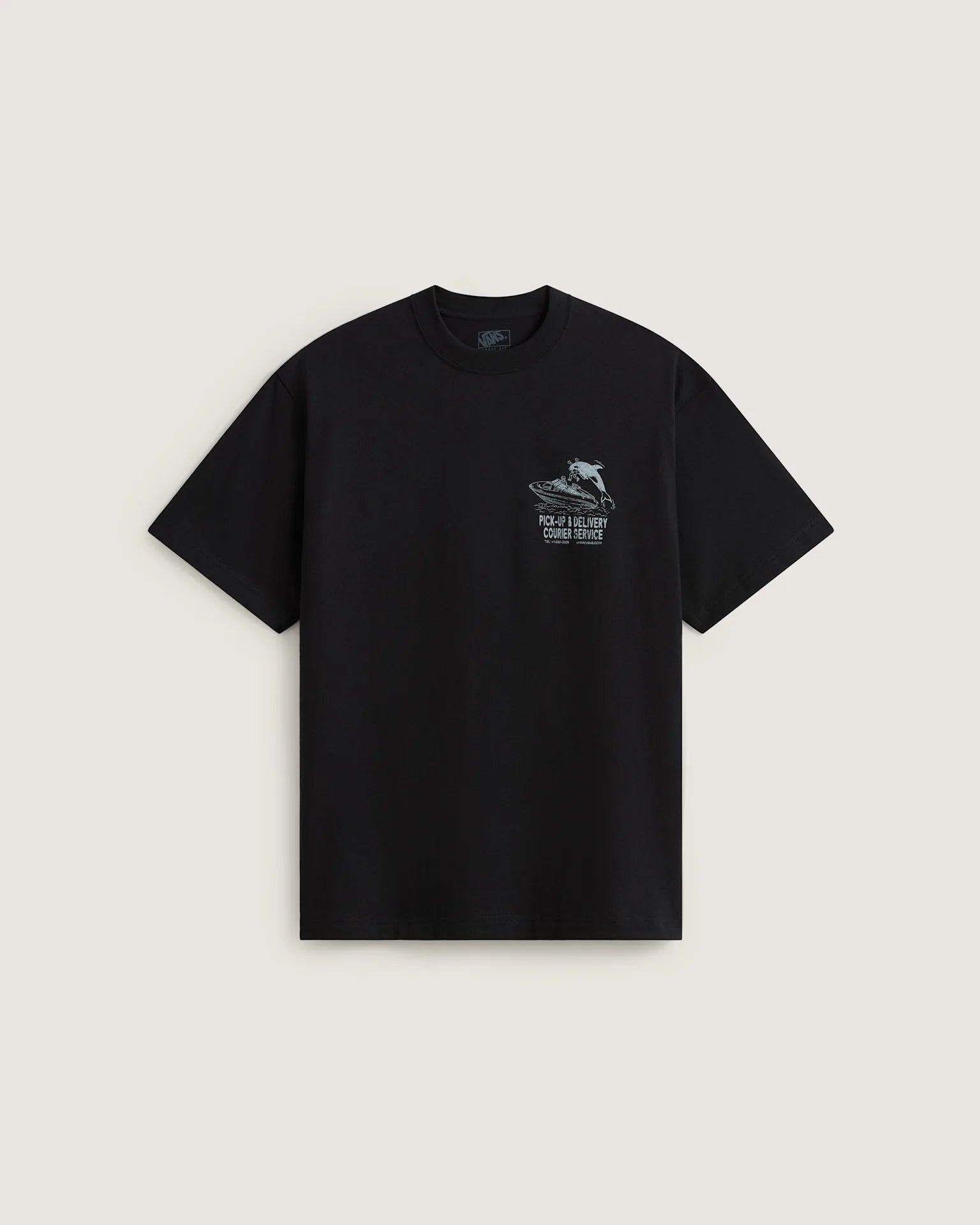 Vans Pauly's Delivery SS Tee Black Textil VN000X27BLK1 - 1